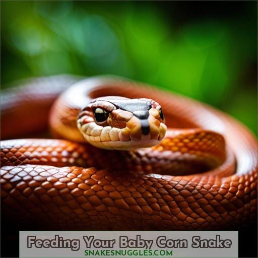 Feeding Your Baby Corn Snake