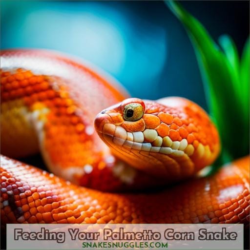 Feeding Your Palmetto Corn Snake