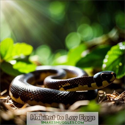 Habitat to Lay Eggs