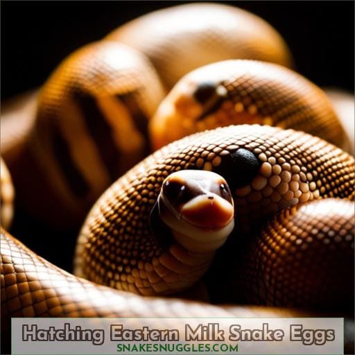 Hatching Eastern Milk Snake Eggs