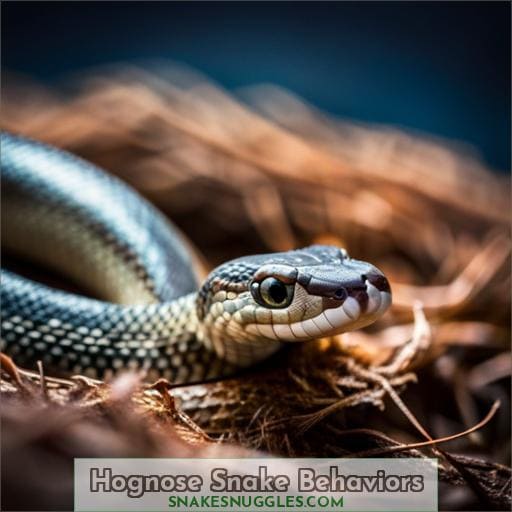 Hognose Snake Behaviors