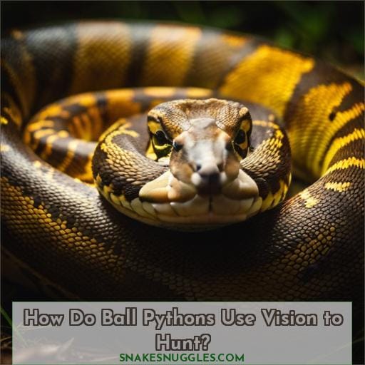How Do Ball Pythons Use Vision to Hunt