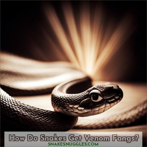 How Do Snakes Get Venom Fangs