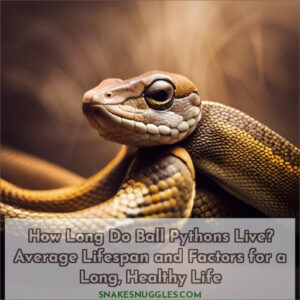 how long do ball pythons live
