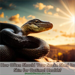 how often should a snake shed whats healthiest