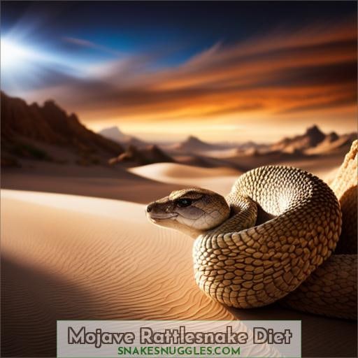 Mojave Rattlesnake Diet