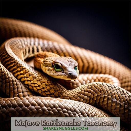 Mojave Rattlesnake Taxonomy