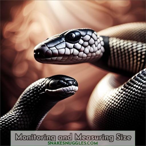 Monitoring and Measuring Size