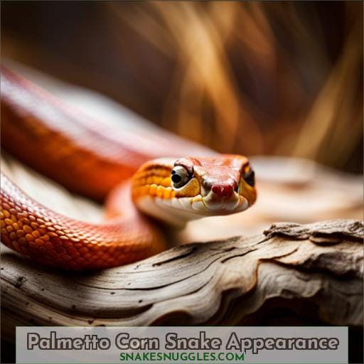 Palmetto Corn Snake Appearance