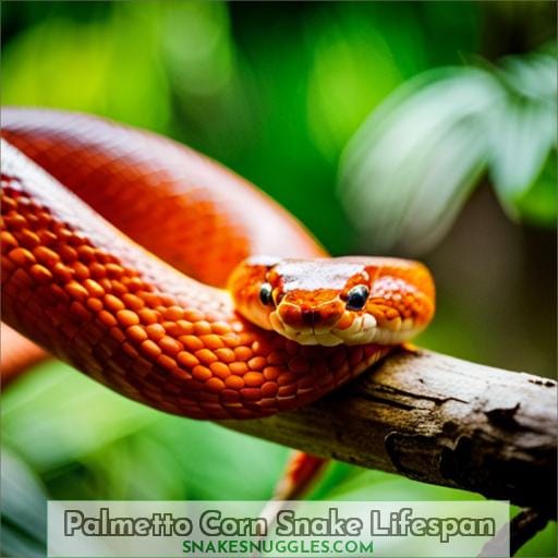 Palmetto Corn Snake Lifespan