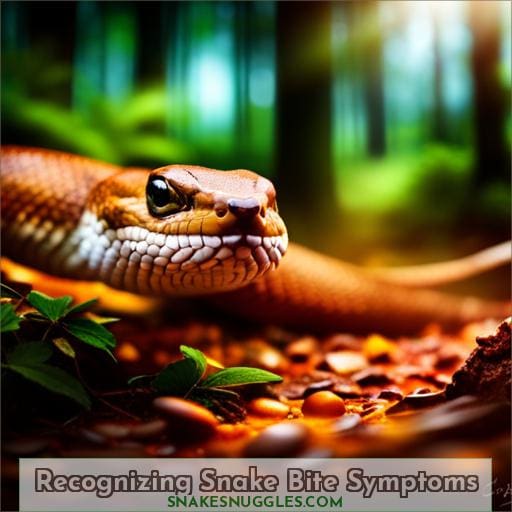 Recognizing Snake Bite Symptoms