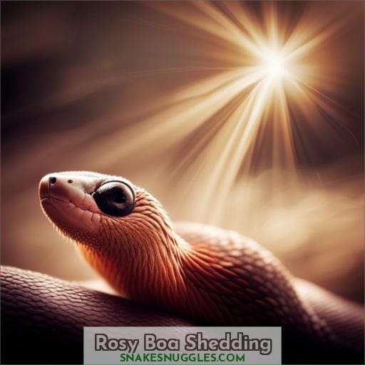 Rosy Boa Shedding