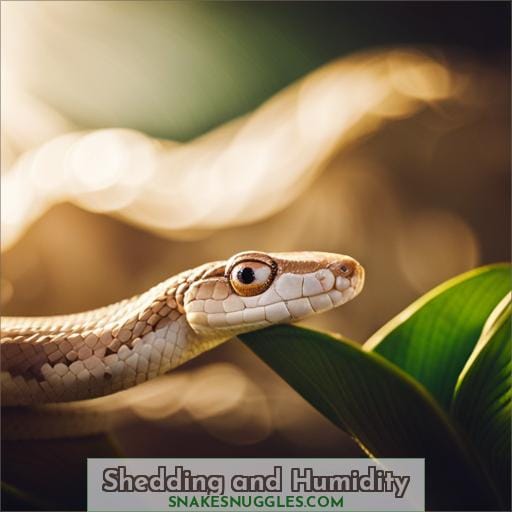 Shedding and Humidity