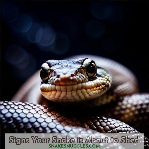 Signs Your Snake is About to Shed