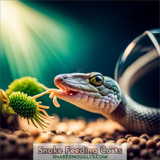 Snake Feeding Costs