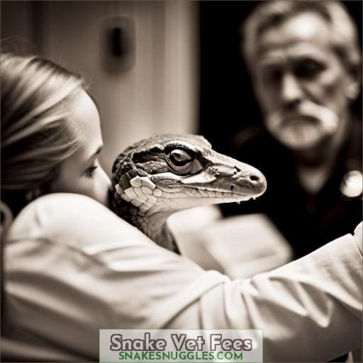 Snake Vet Fees