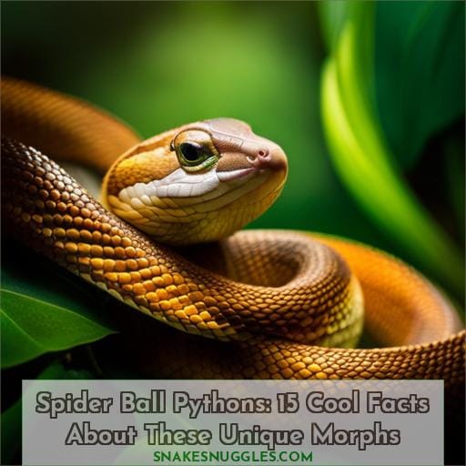 spider ball pythons 15 cool facts