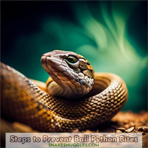 Steps to Prevent Ball Python Bites