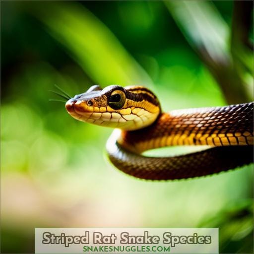 Striped Rat Snake Species