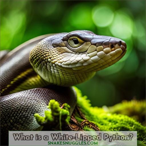 What is a White-Lipped Python