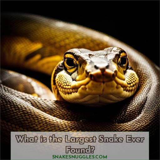 What is the Largest Snake Ever Found