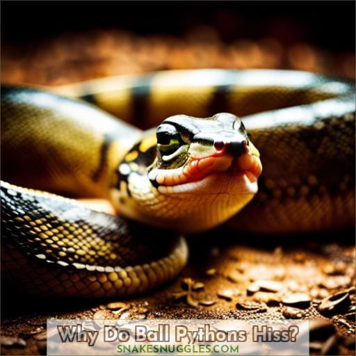 Why Do Ball Pythons Hiss