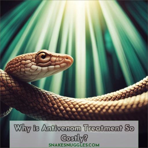 Why is Antivenom Treatment So Costly