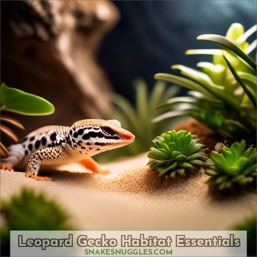 Leopard Gecko Habitat Essentials