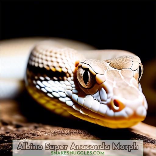 Albino Super Anaconda Morph