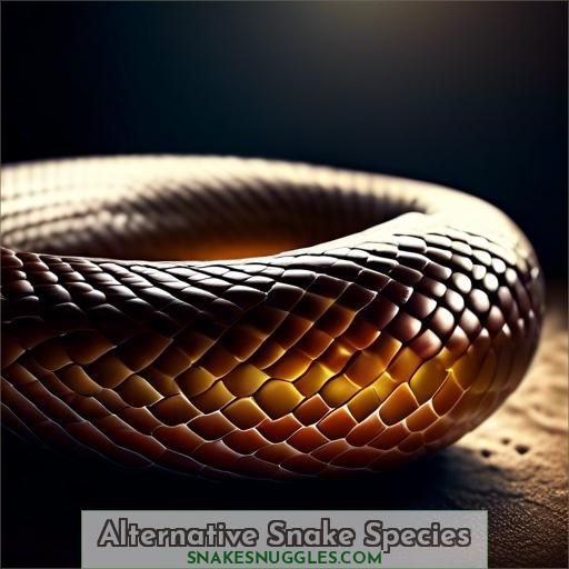 Alternative Snake Species