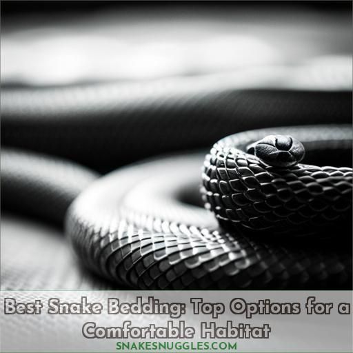 best snake bedding