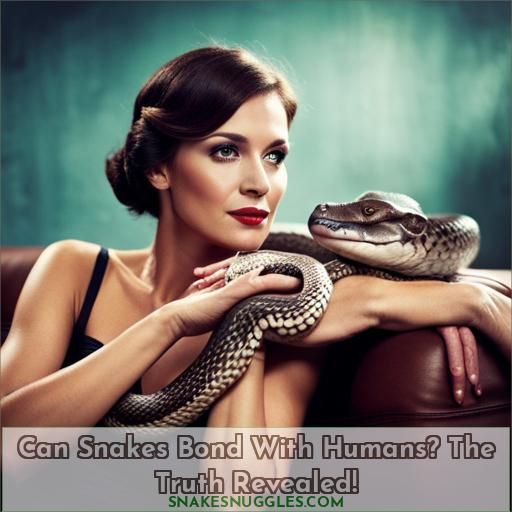 can snakes bond with humans the objective truth