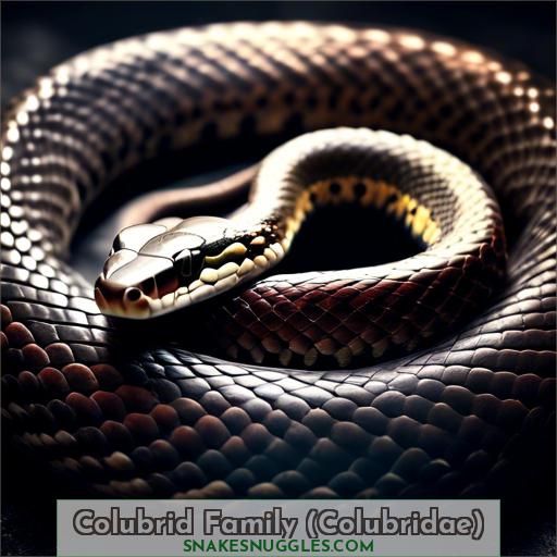 Colubrid Family (Colubridae)