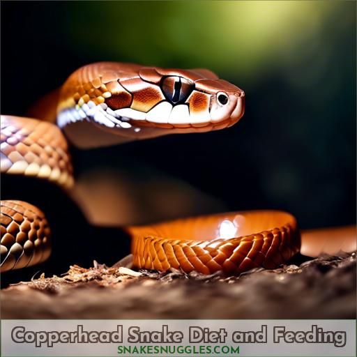 Copperhead Snake Diet and Feeding