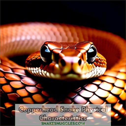Copperhead Snake Physical Characteristics