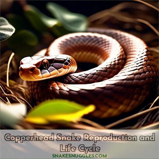 Copperhead Snake Reproduction and Life Cycle