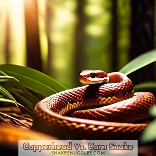 Copperhead Vs. Corn Snake