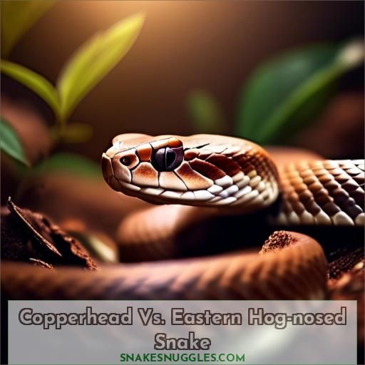 Copperhead Vs. Eastern Hog-nosed Snake
