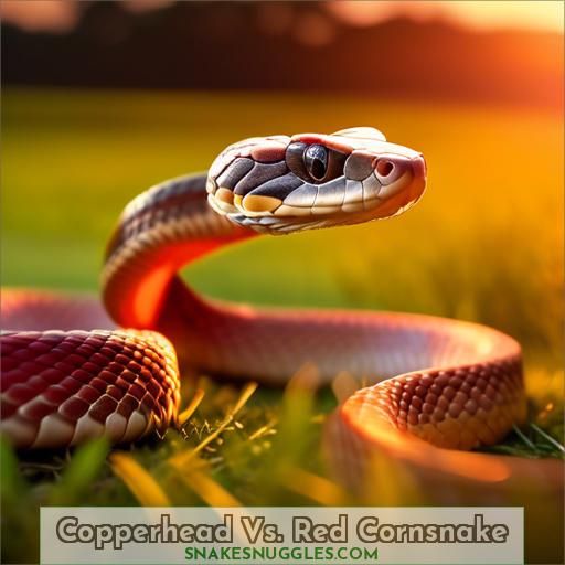 Copperhead Vs. Red Cornsnake