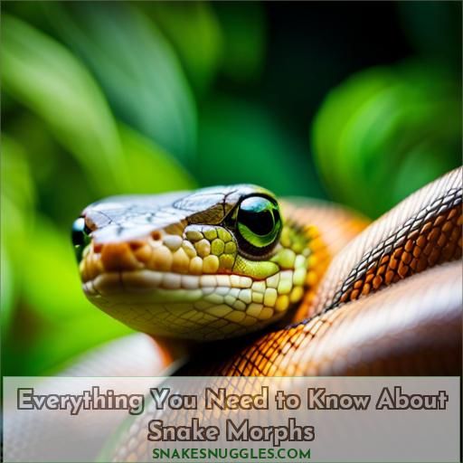 everything you need to know about snake morphs
