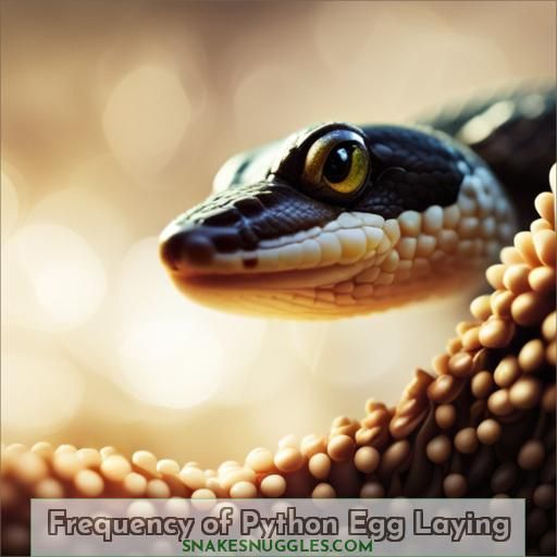 Frequency of Python Egg-Laying