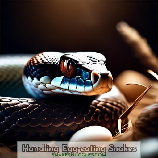 Handling Egg-eating Snakes