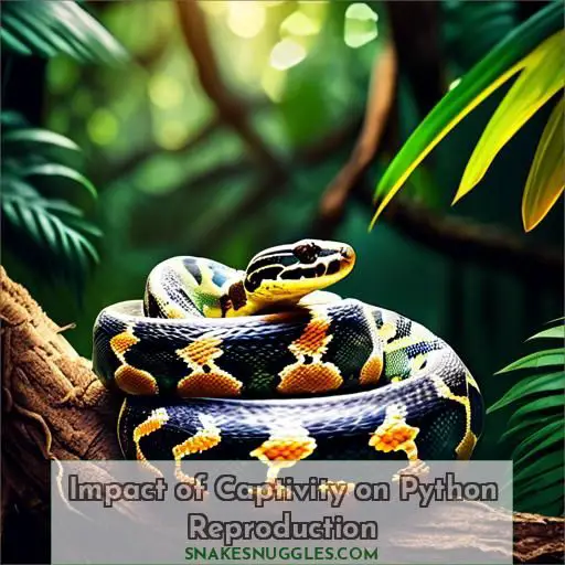 Impact of Captivity on Python Reproduction