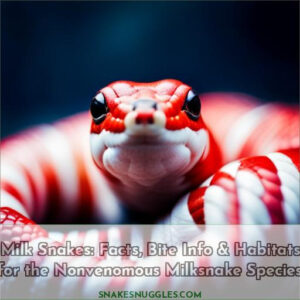 milk snakes facts bite information and pictures