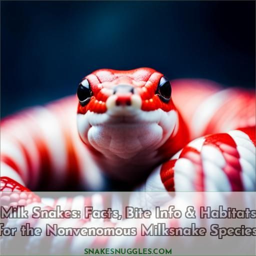 milk snakes facts bite information and pictures