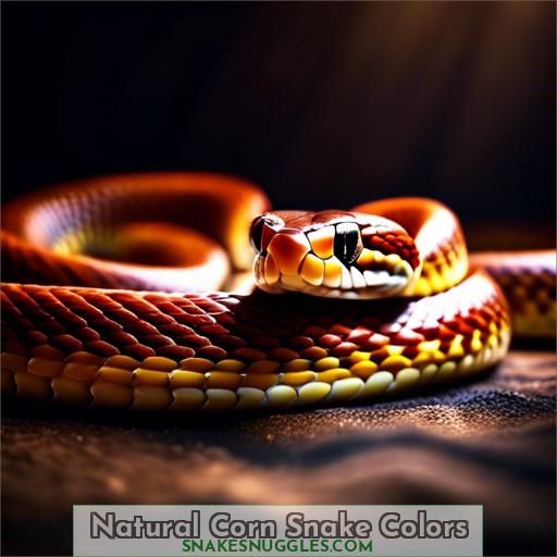 Natural Corn Snake Colors