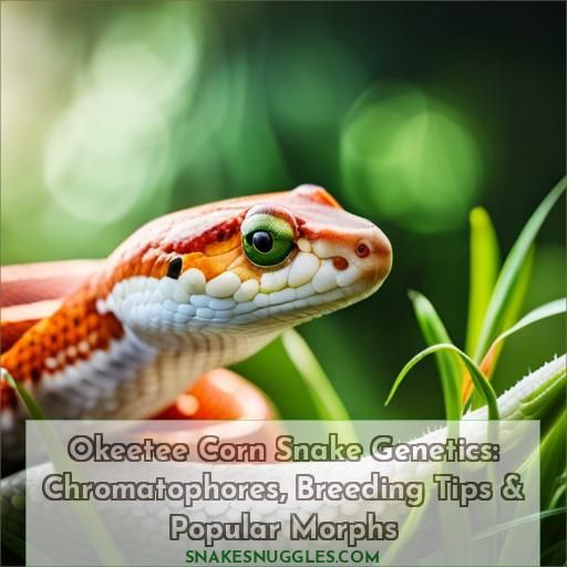 okeetee corn snake genetic facts