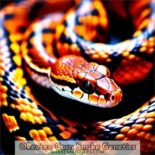 Okeetee Corn Snake Genetics