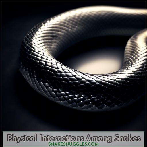 Physical Interactions Among Snakes