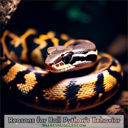 Reasons for Ball Python